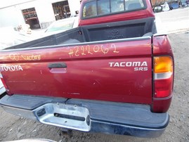 2000 Toyota Tacoma SR5 Burgundy 2.7L AT 4WD #Z22062